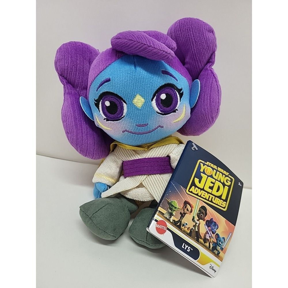 Mattel Star Wars‎ Young Jedi Adventures Lys Plush Doll 8" Toy Stuffed Animal